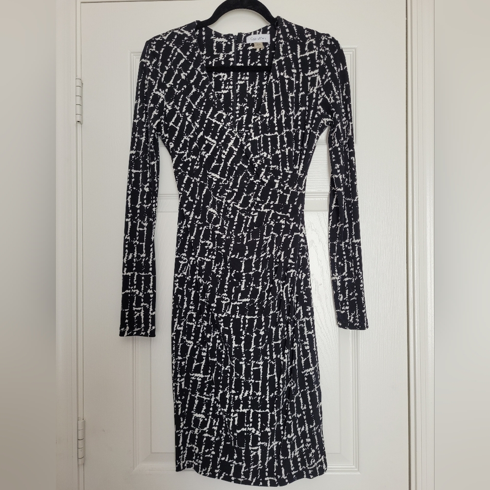 Calvin Klein Cross-front Dress 2